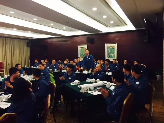 1月8日上午，柯尼卡美能達(dá)代表和思路順庫李東超發(fā)表講話-科頤辦公分享