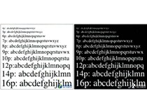 柯尼卡美能達復(fù)印機bizhub306質(zhì)量測試 小字佳黑度均勻